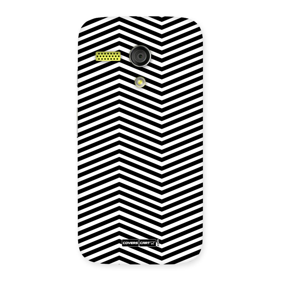 Classy Zig Zag Back Case for Moto G