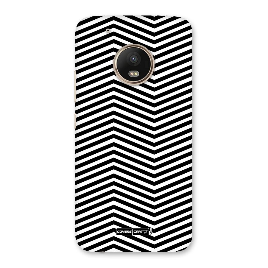 Classy Zig Zag Back Case for Moto G5 Plus