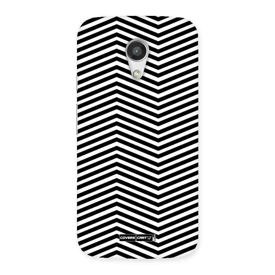 Classy Zig Zag Back Case for Moto G 2nd Gen