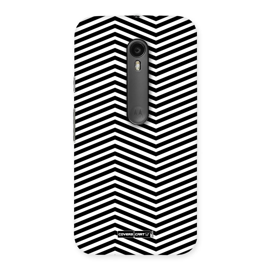Classy Zig Zag Back Case for Moto G Turbo