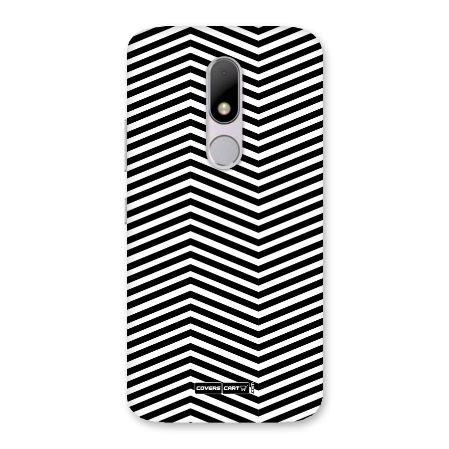 Classy Zig Zag Back Case for Moto M