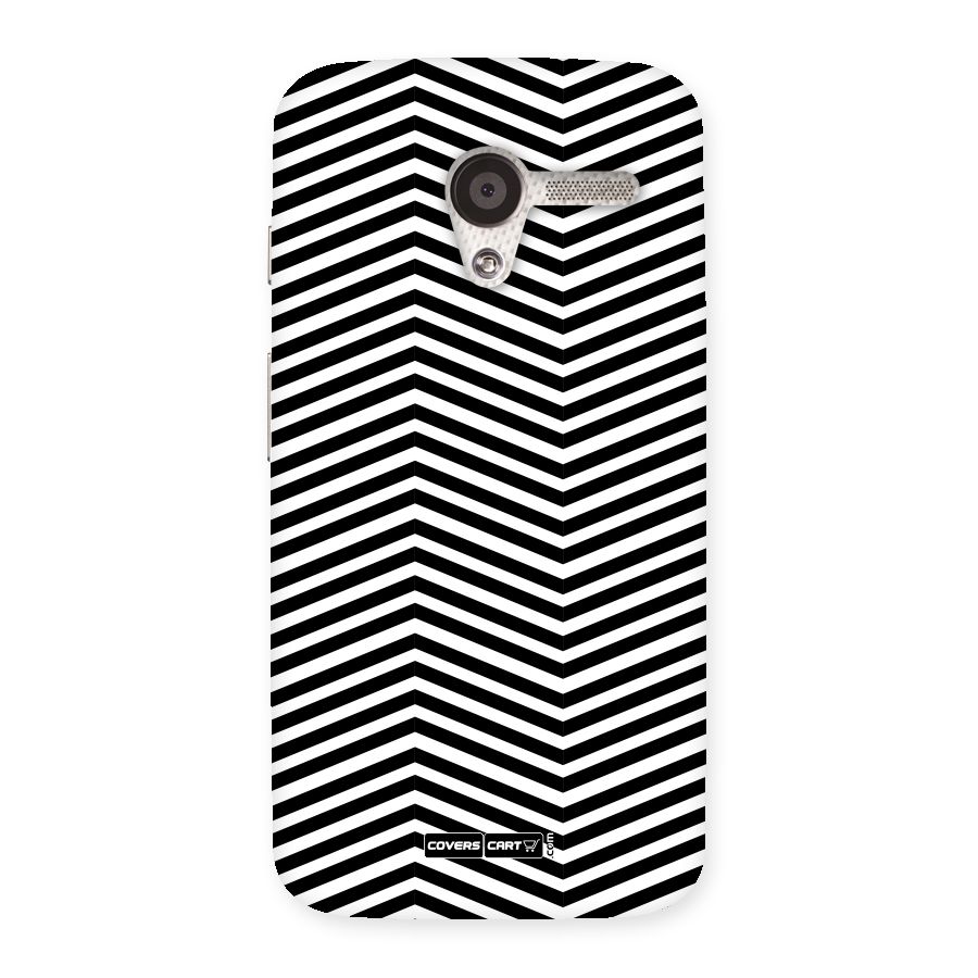 Classy Zig Zag Back Case for Moto X