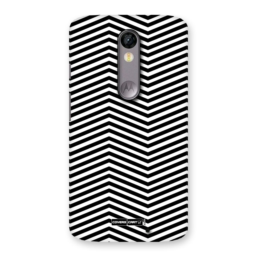 Classy Zig Zag Back Case for Moto X Force