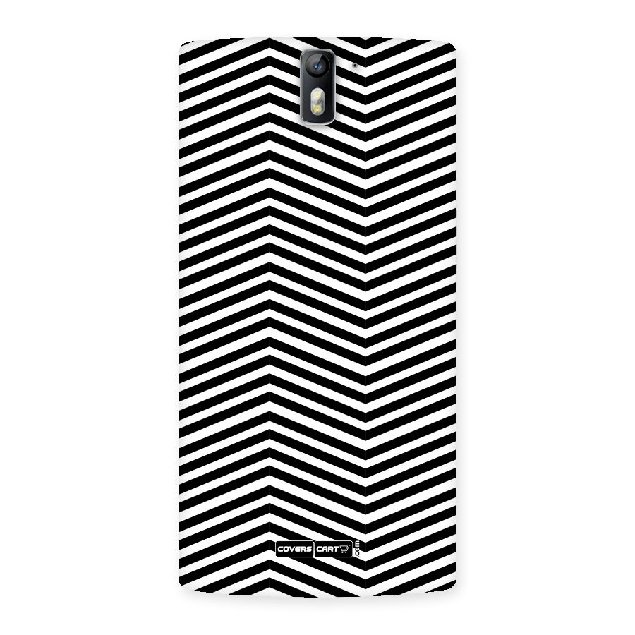 Classy Zig Zag Back Case for One Plus One
