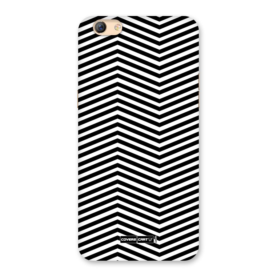 Classy Zig Zag Back Case for Oppo F3 Plus