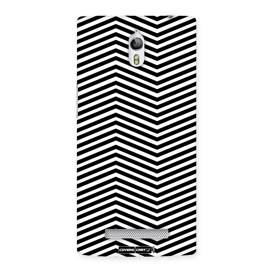 Classy Zig Zag Back Case for Oppo Find 7