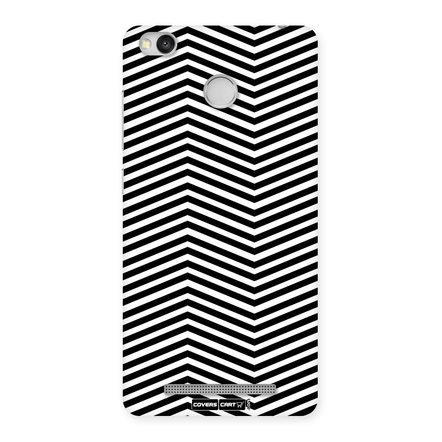 Classy Zig Zag Back Case for Redmi 3S Prime