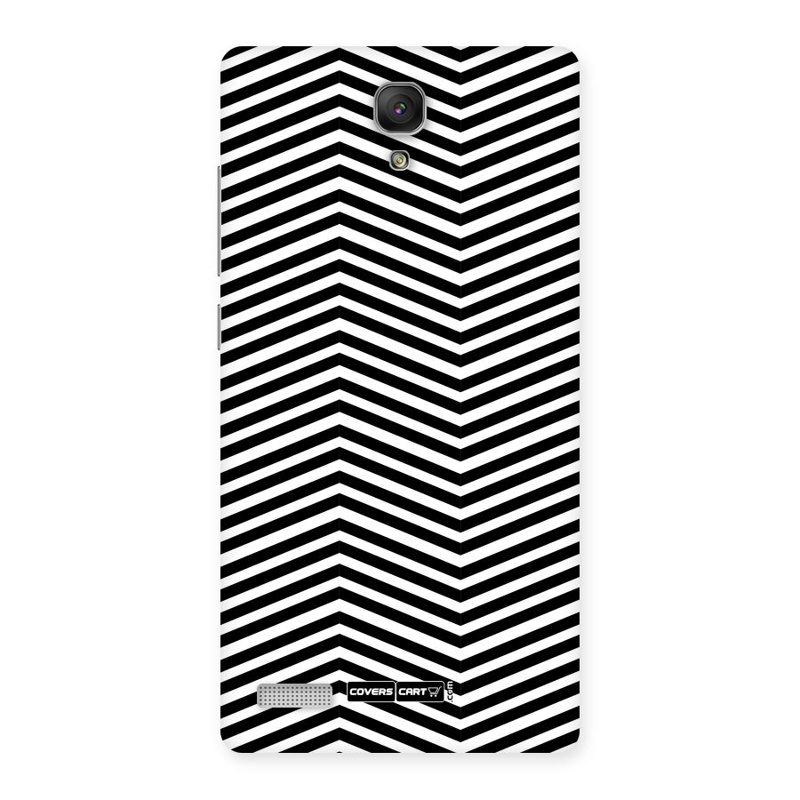 Classy Zig Zag Back Case for Redmi Note Prime