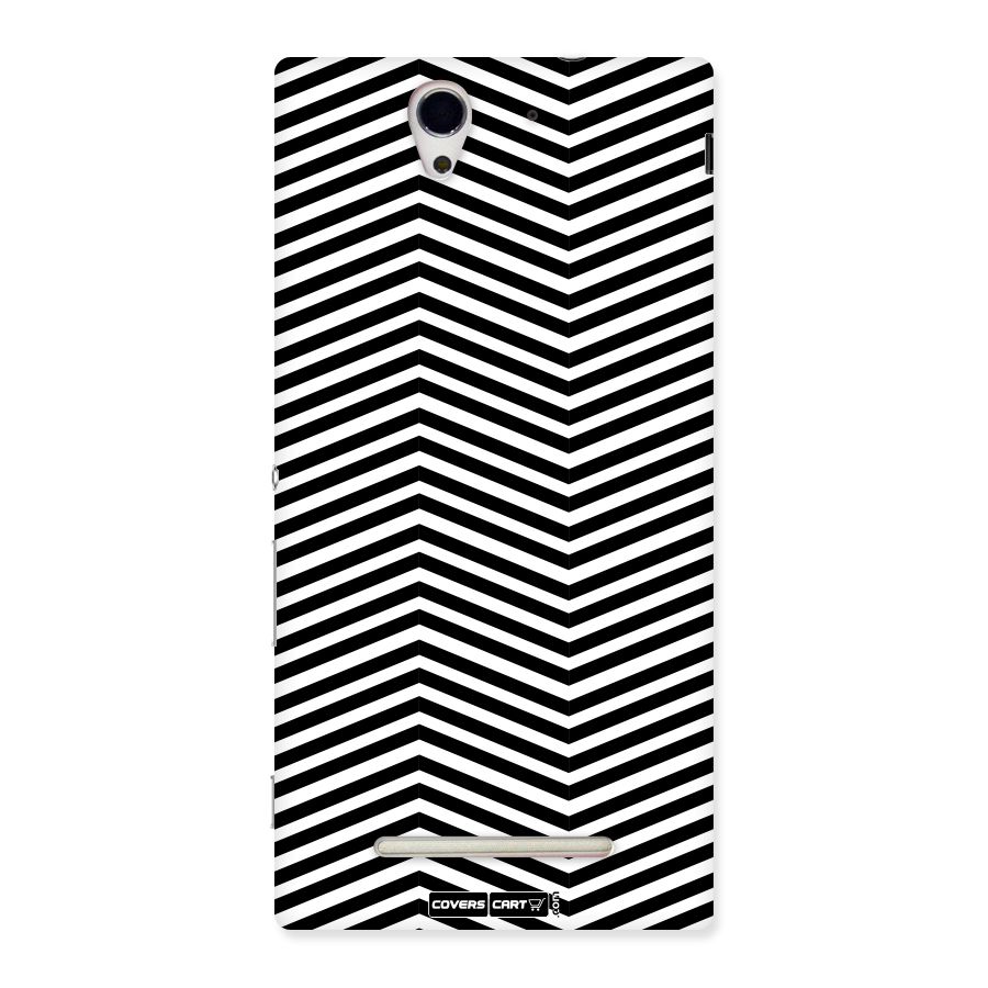 Classy Zig Zag Back Case for Sony Xperia C3