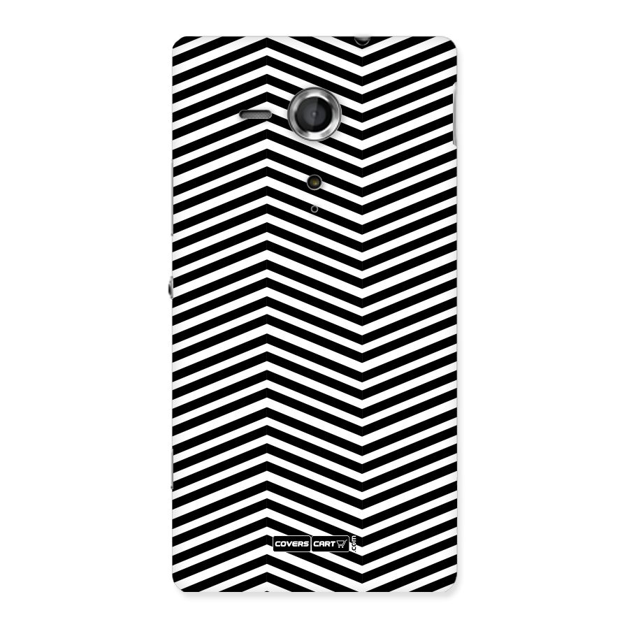 Classy Zig Zag Back Case for Sony Xperia SP