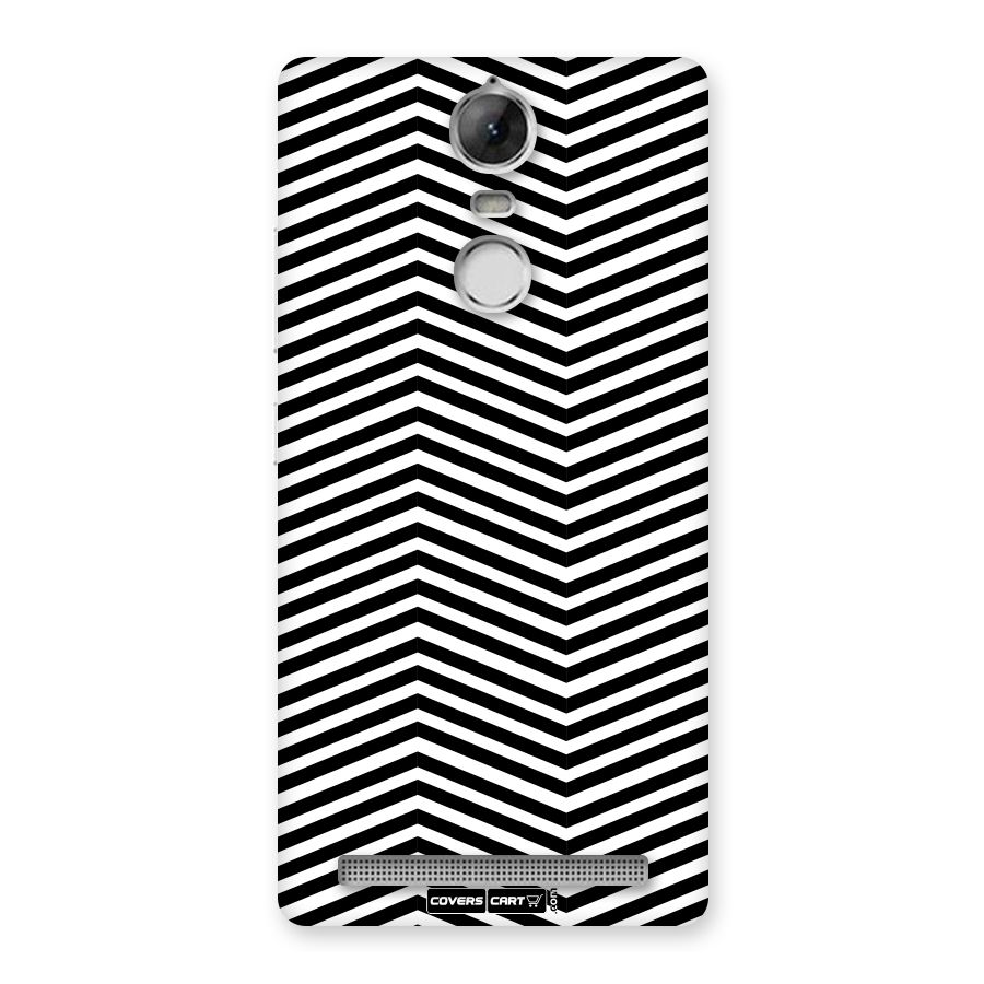 Classy Zig Zag Back Case for Vibe K5 Note