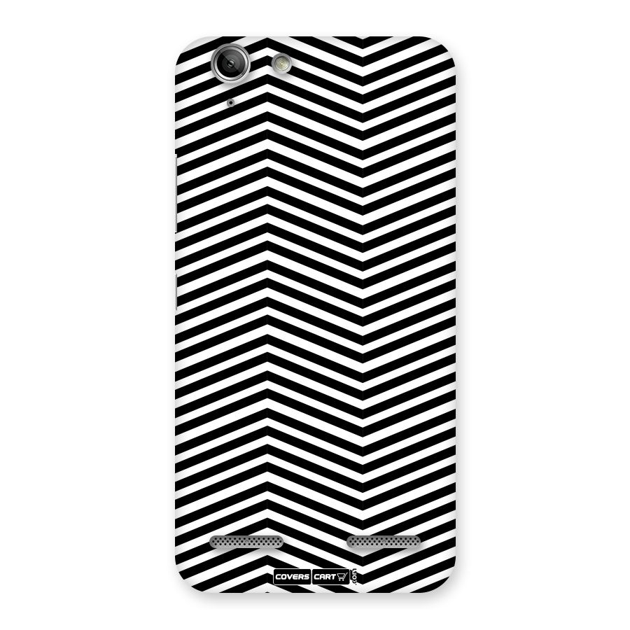 Classy Zig Zag Back Case for Vibe K5 Plus