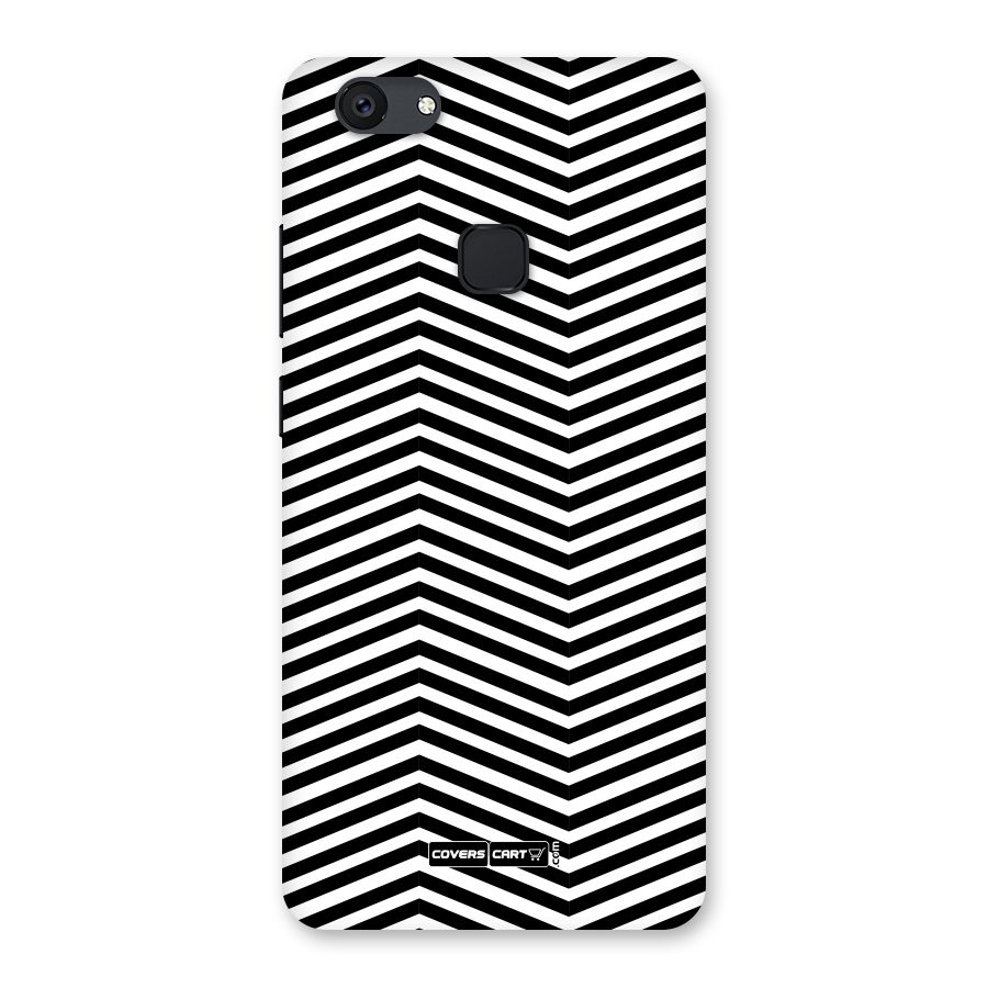 Classy Zig Zag Back Case for Vivo V7 Plus