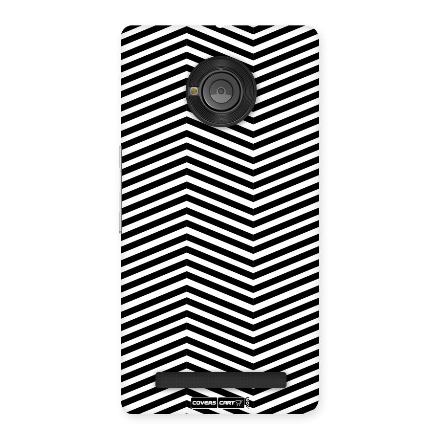 Classy Zig Zag Back Case for Yu Yunique