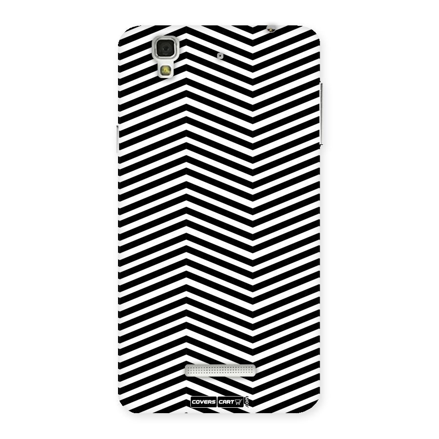 Classy Zig Zag Back Case for Yu Yureka