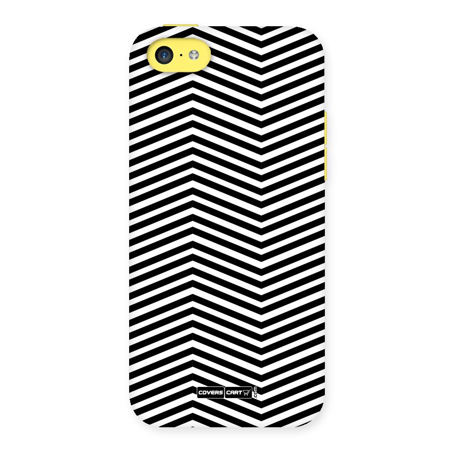 Classy Zig Zag Back Case for iPhone 5C
