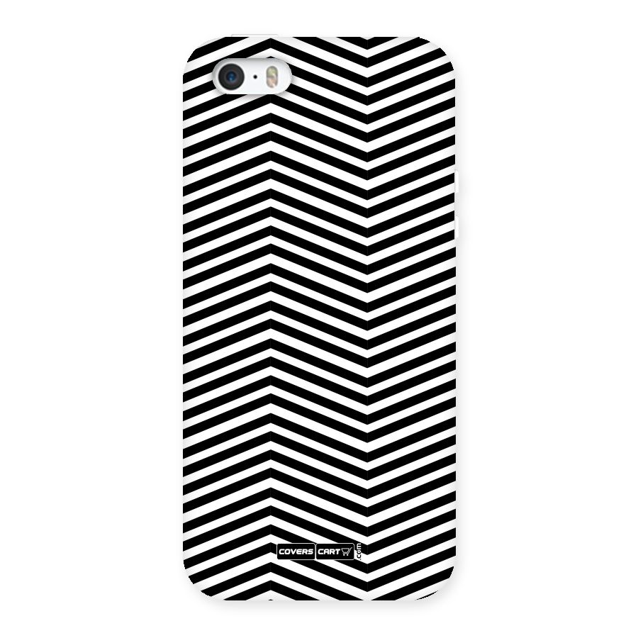 Classy Zig Zag Back Case for iPhone SE