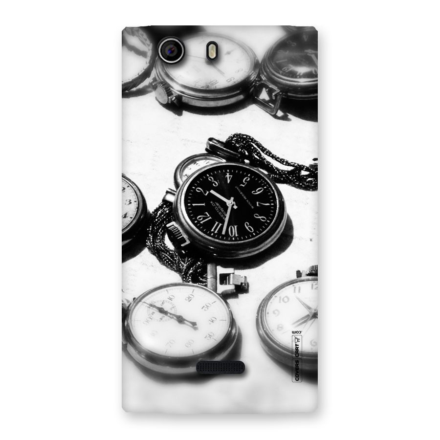 Clock Collection Back Case for Canvas Nitro 2 E311