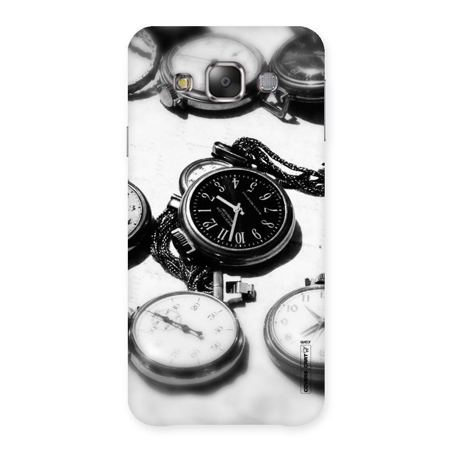 Clock Collection Back Case for Galaxy E7