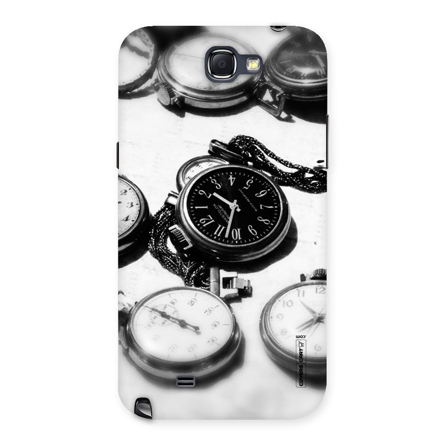 Clock Collection Back Case for Galaxy Note 2