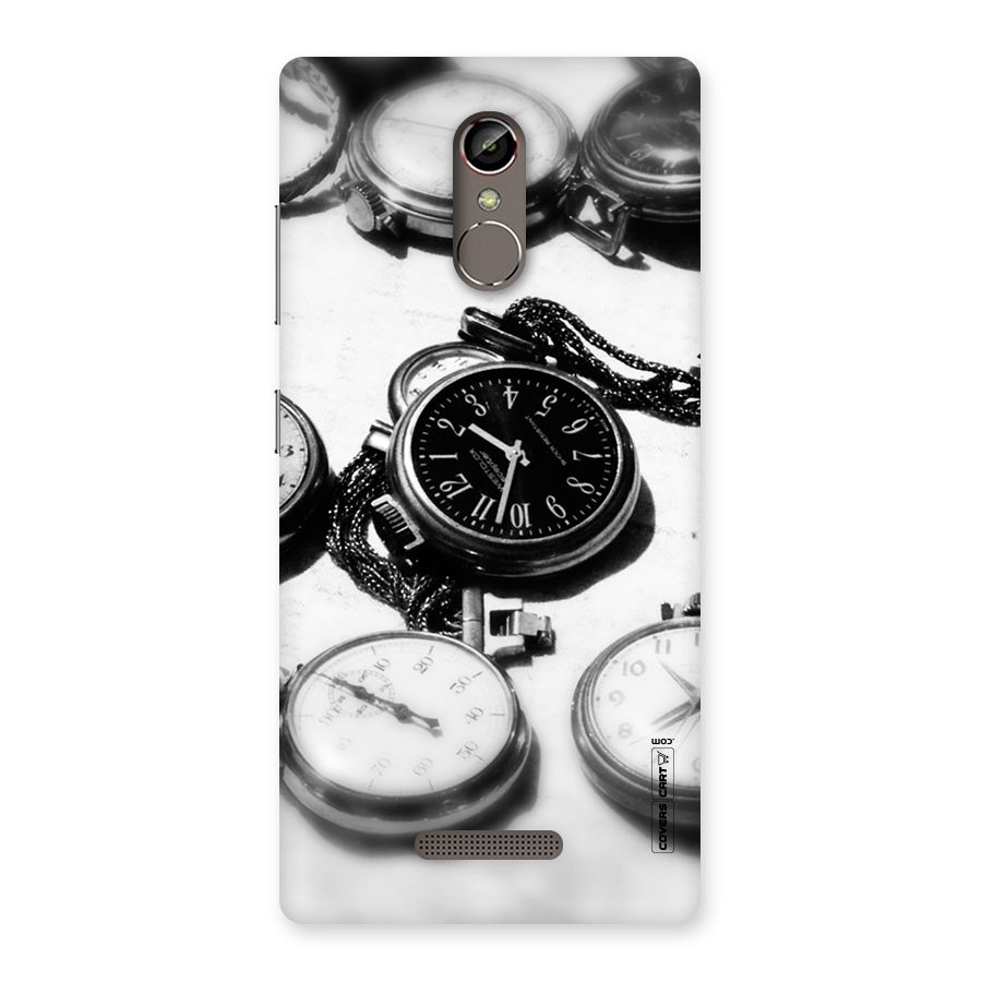 Clock Collection Back Case for Gionee S6s