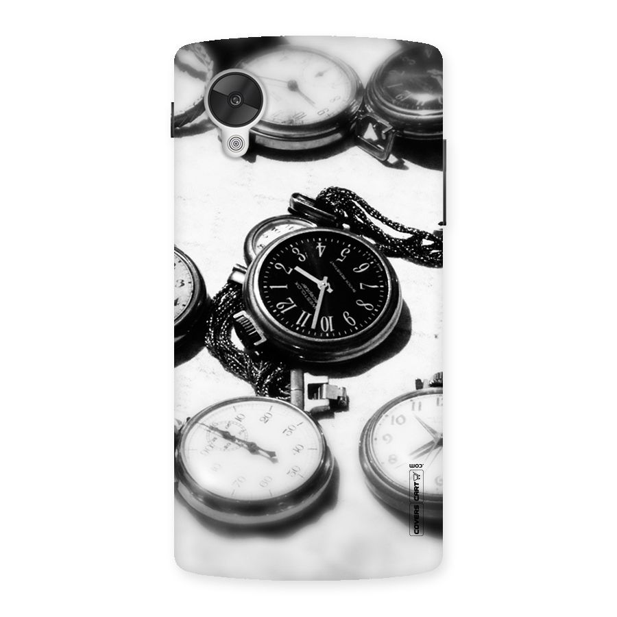 Clock Collection Back Case for Google Nexsus 5