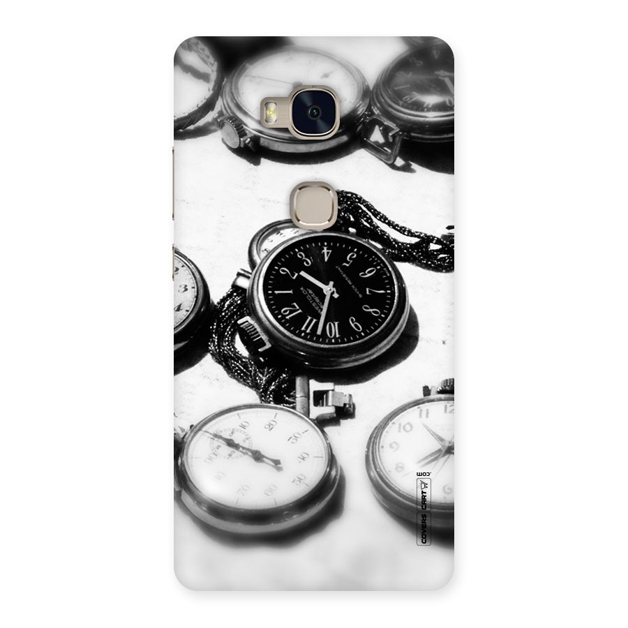 Clock Collection Back Case for Huawei Honor 5X