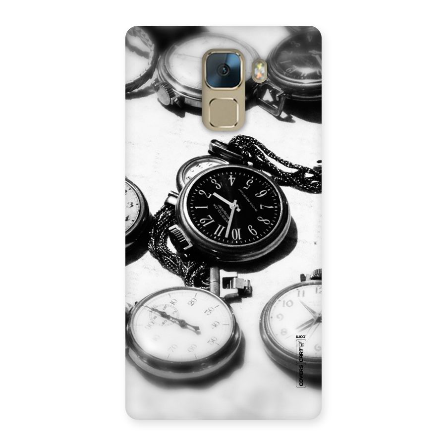 Clock Collection Back Case for Huawei Honor 7