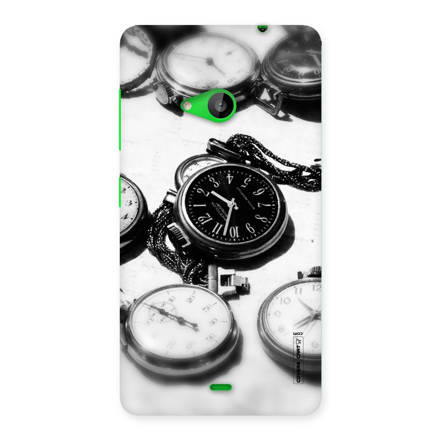 Clock Collection Back Case for Lumia 535