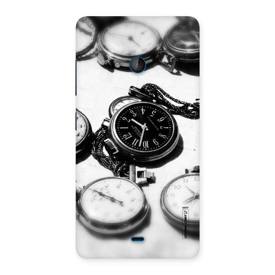 Clock Collection Back Case for Lumia 540