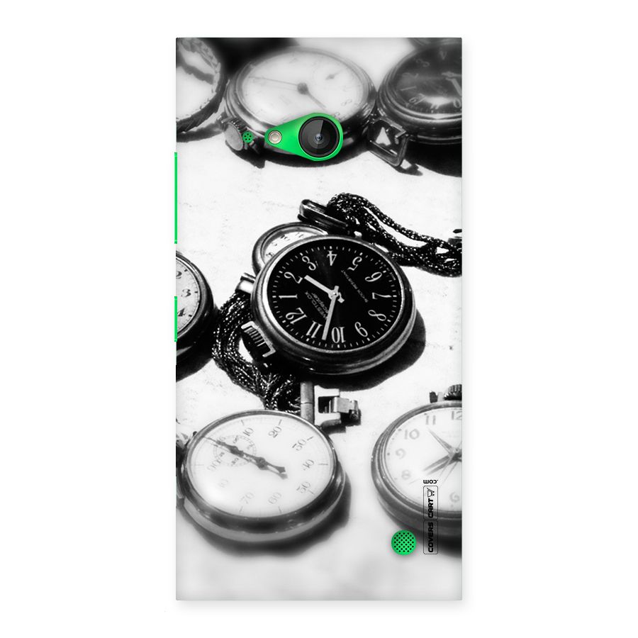 Clock Collection Back Case for Lumia 730