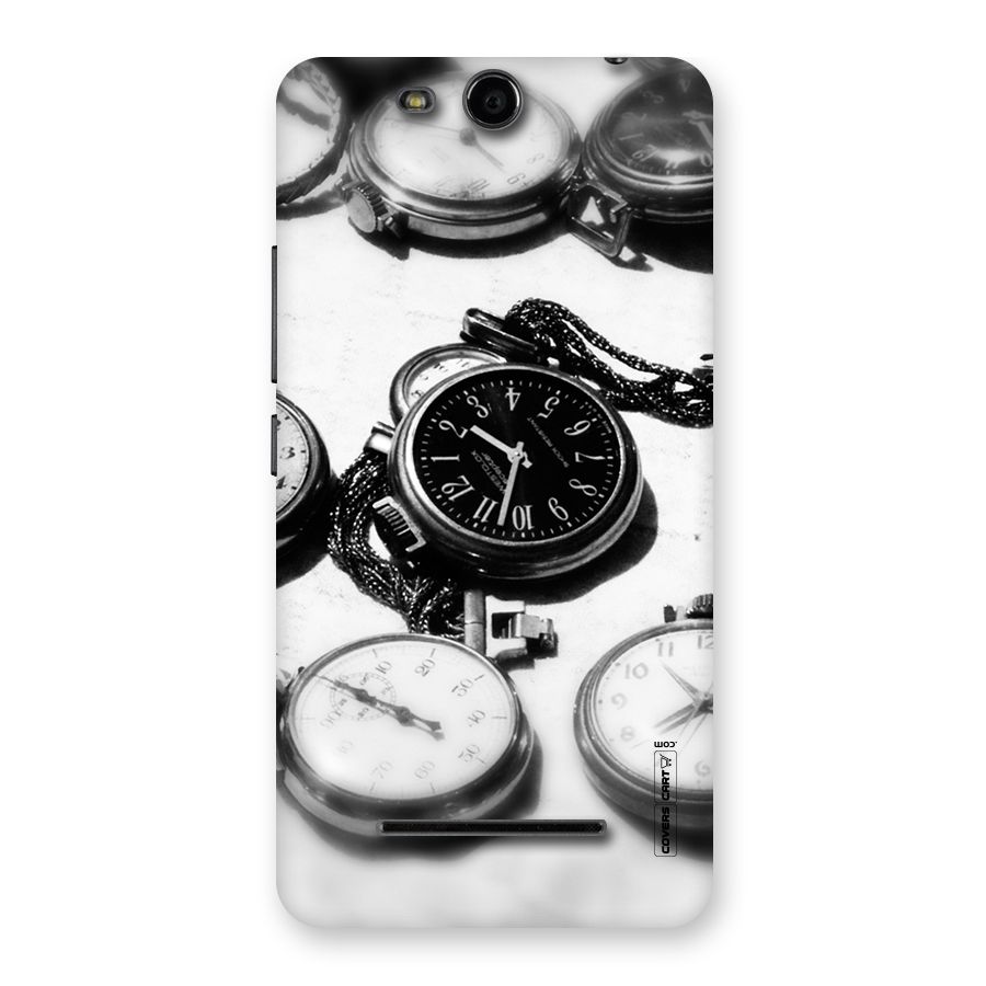 Clock Collection Back Case for Micromax Canvas Juice 3 Q392