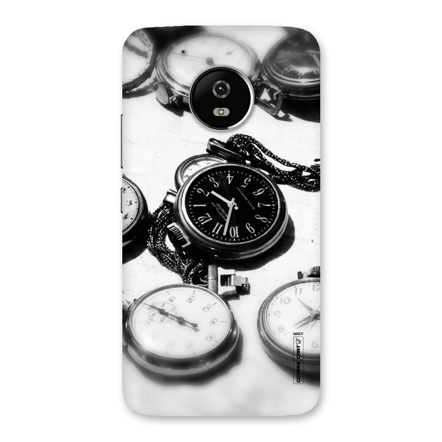 Clock Collection Back Case for Moto G5
