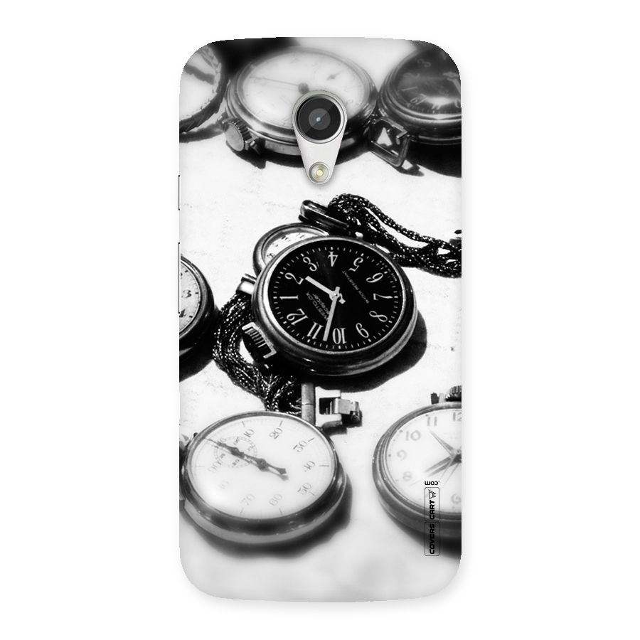 Clock Collection Back Case for Moto G 2nd Gen