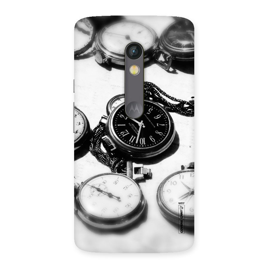 Clock Collection Back Case for Moto X Play