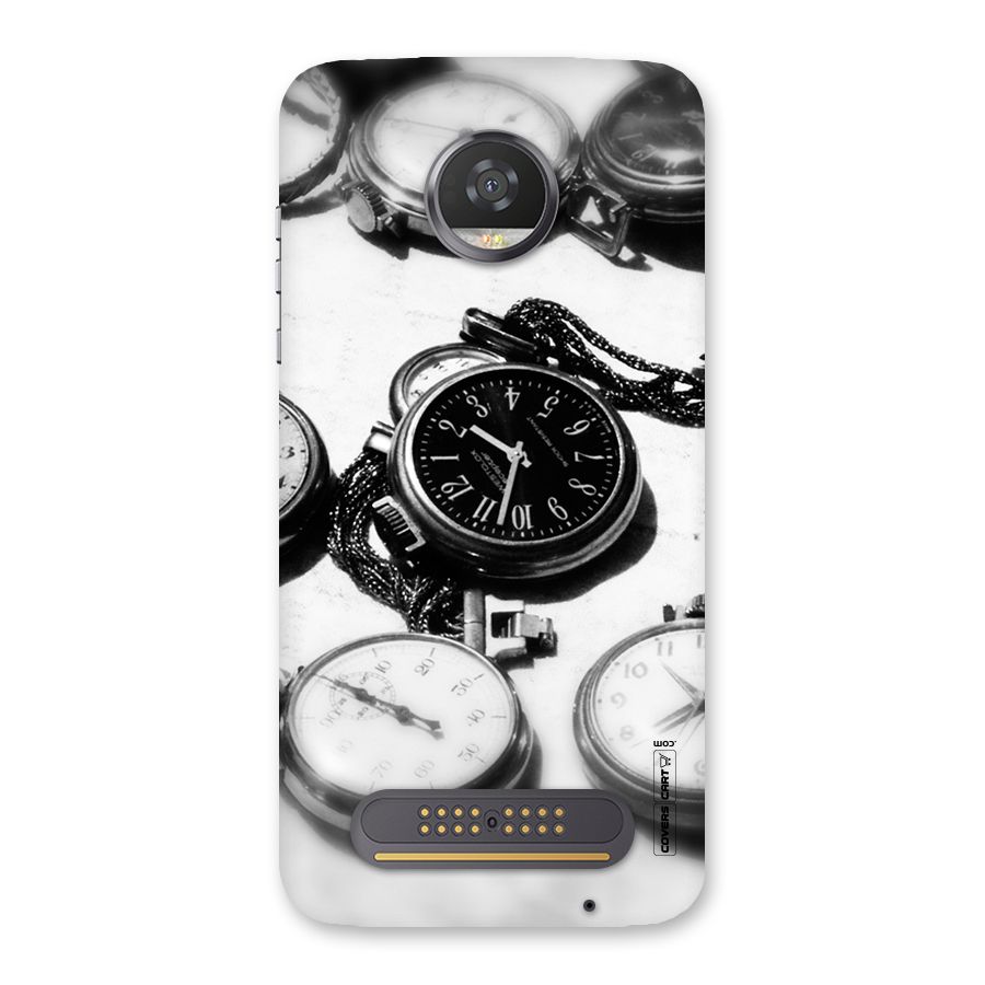 Clock Collection Back Case for Moto Z2 Play