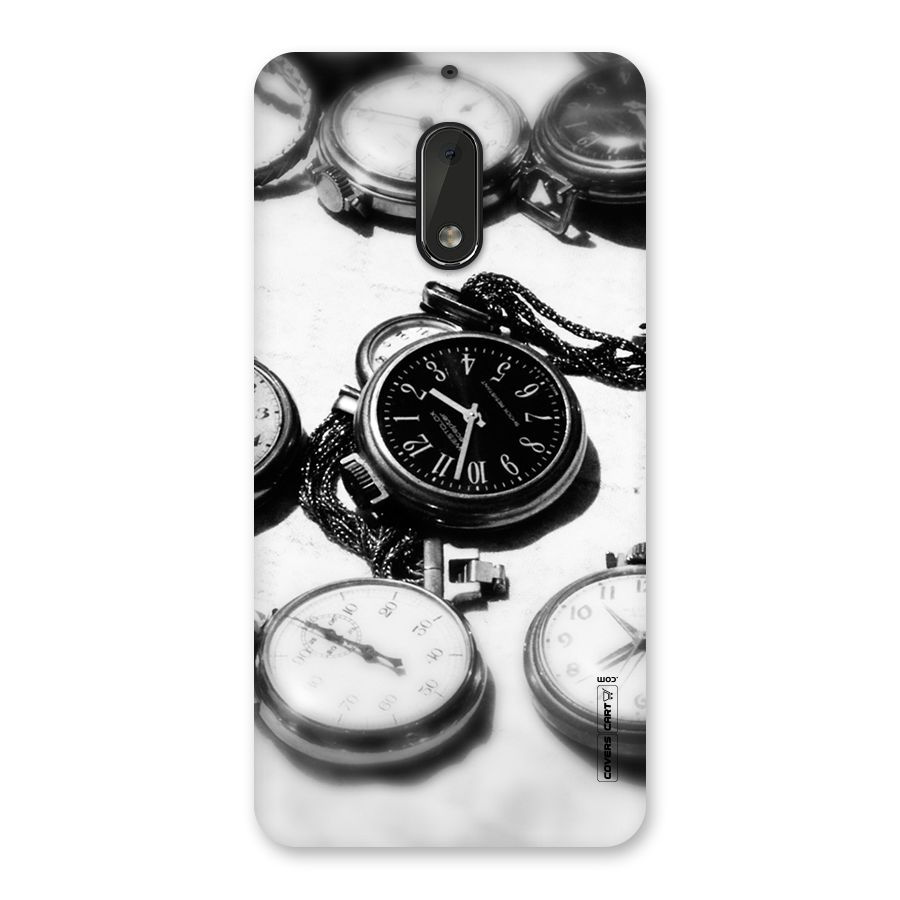 Clock Collection Back Case for Nokia 6