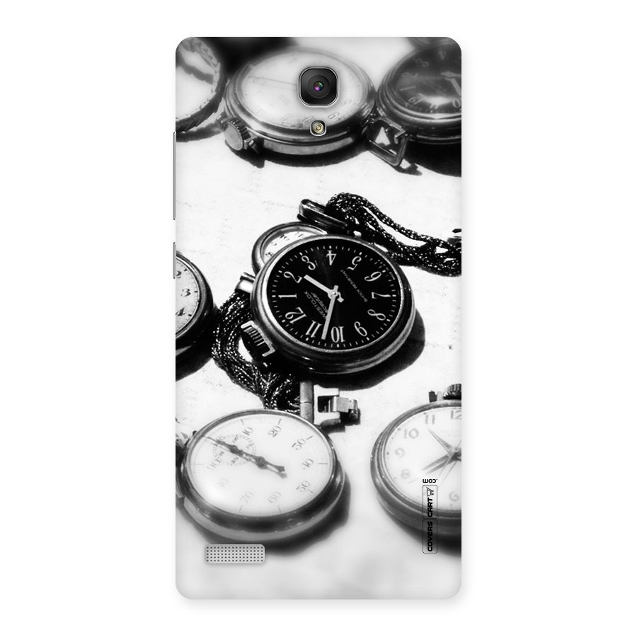Clock Collection Back Case for Redmi Note