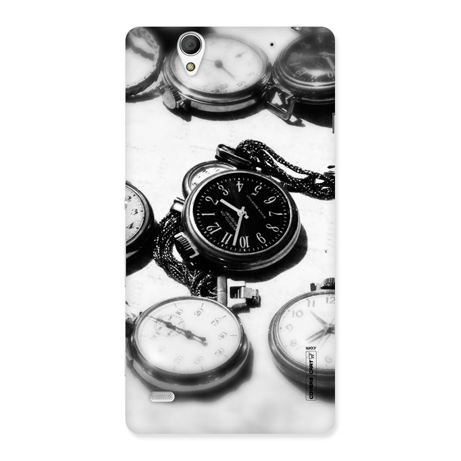 Clock Collection Back Case for Sony Xperia C4
