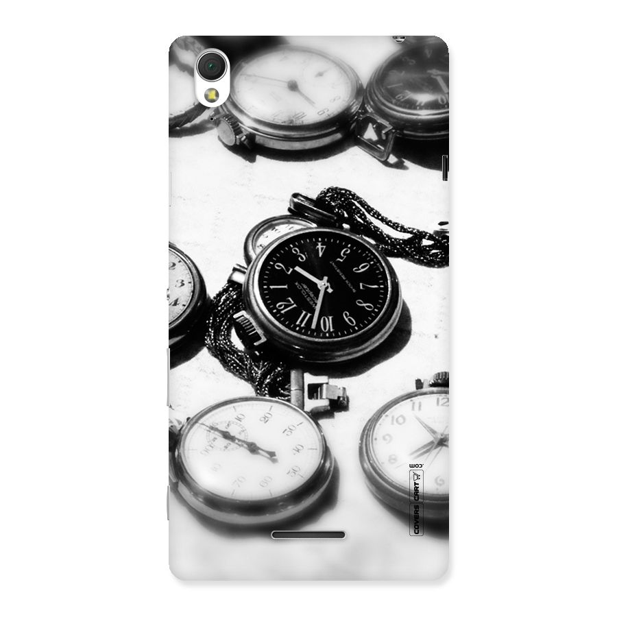 Clock Collection Back Case for Sony Xperia T3