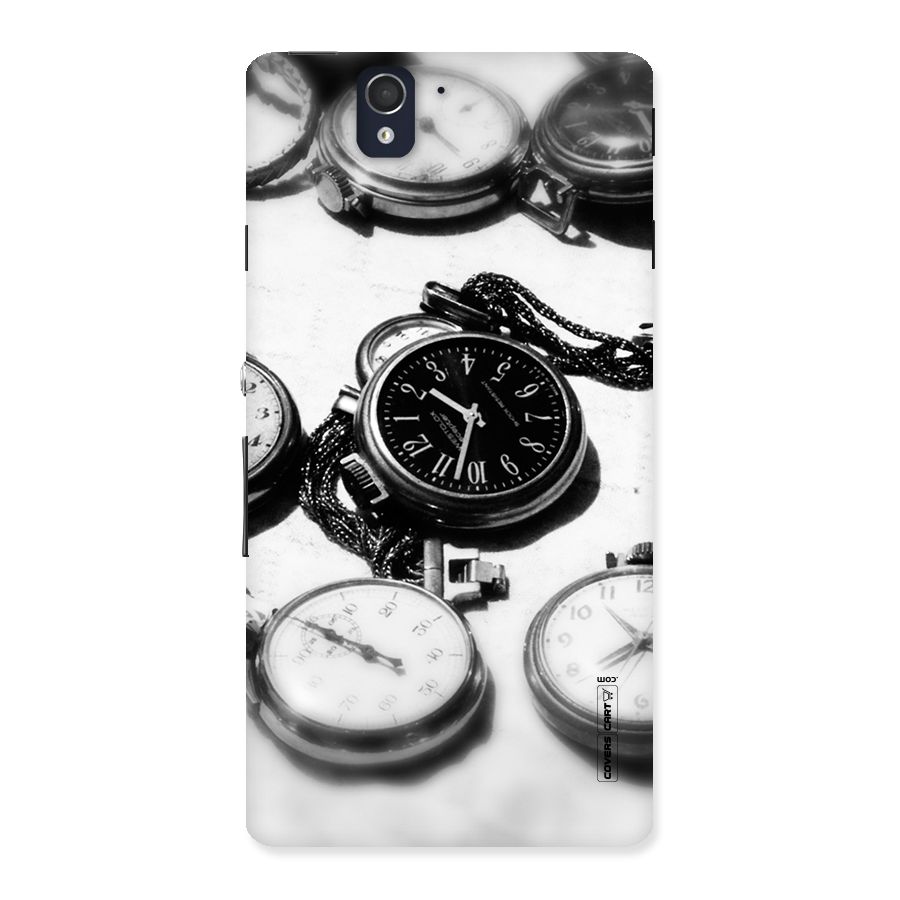 Clock Collection Back Case for Sony Xperia Z