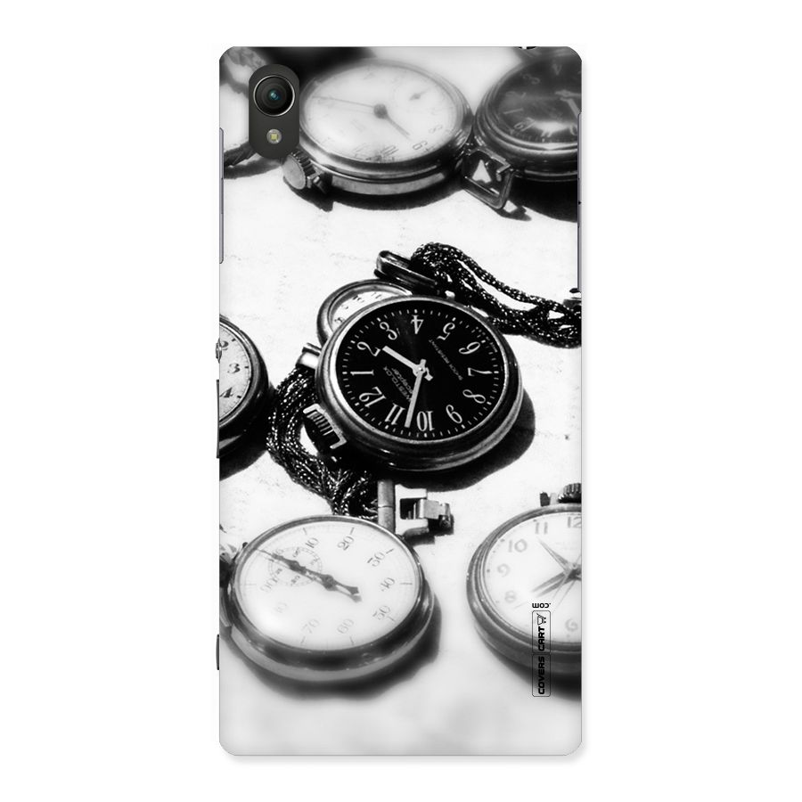 Clock Collection Back Case for Sony Xperia Z1