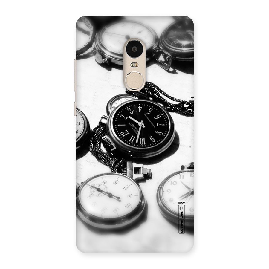 Clock Collection Back Case for Xiaomi Redmi Note 4