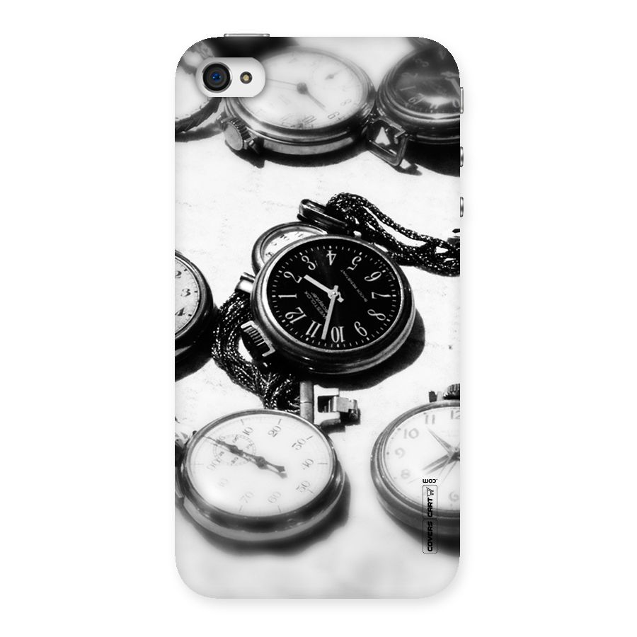 Clock Collection Back Case for iPhone 4 4s