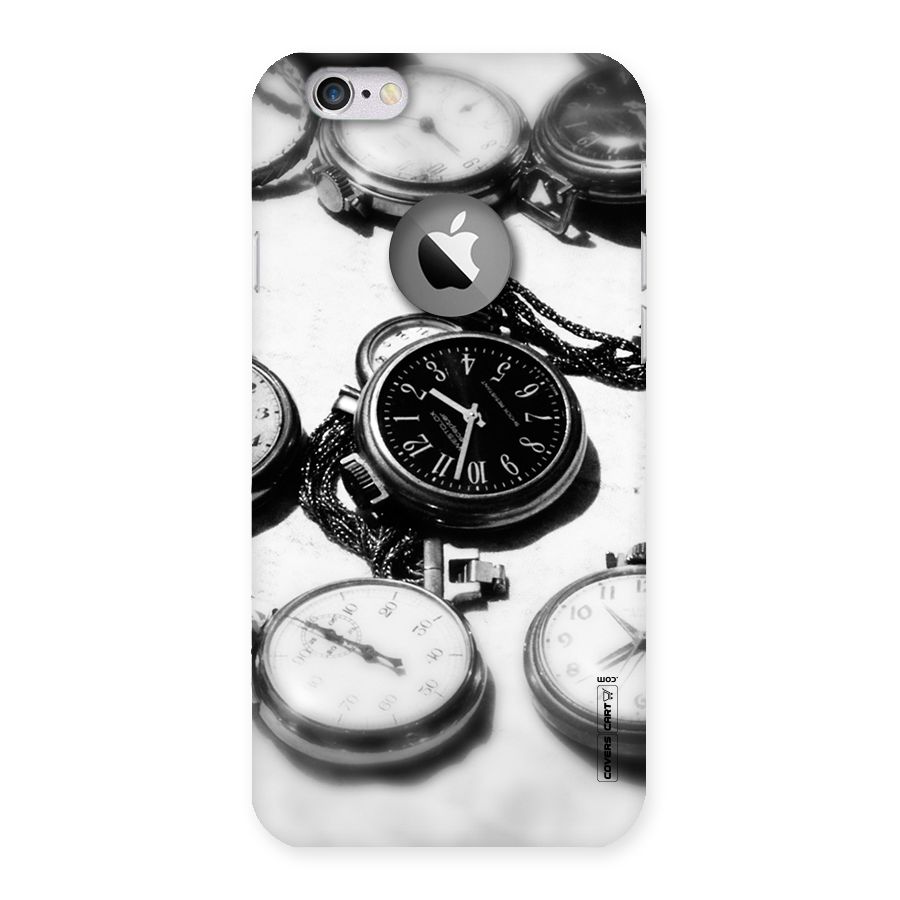 Clock Collection Back Case for iPhone 6 Logo Cut