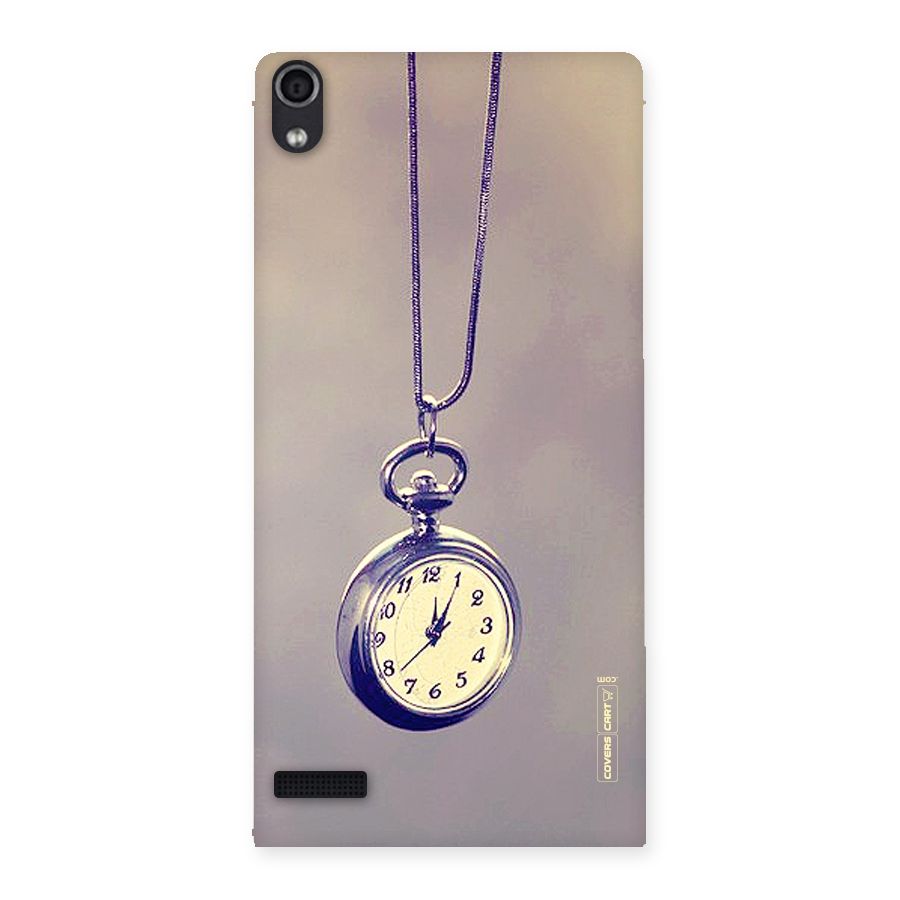 Clock Locket Back Case for Ascend P6