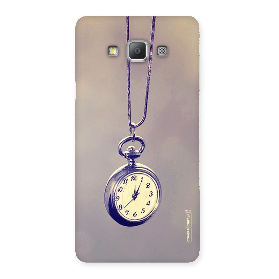 Clock Locket Back Case for Galaxy A7