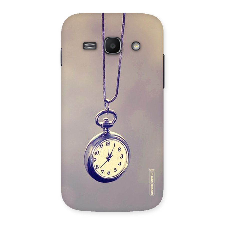 Clock Locket Back Case for Galaxy Ace 3