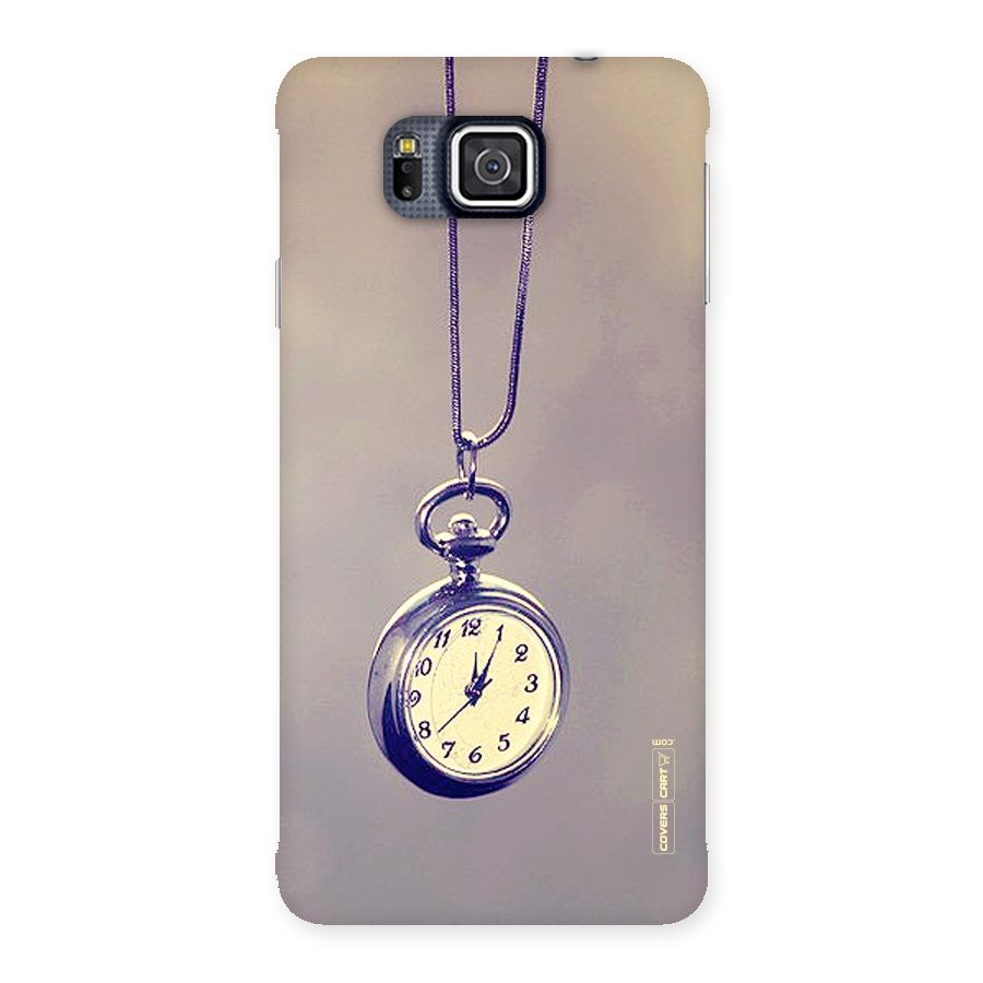 Clock Locket Back Case for Galaxy Alpha