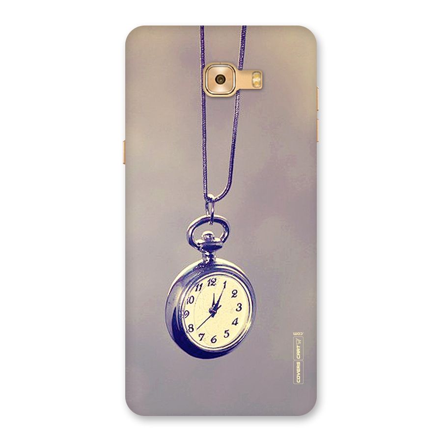 Clock Locket Back Case for Galaxy C9 Pro
